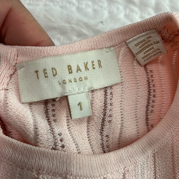 Ted baker London knit skater dress size 1 - Picture 8 of 14